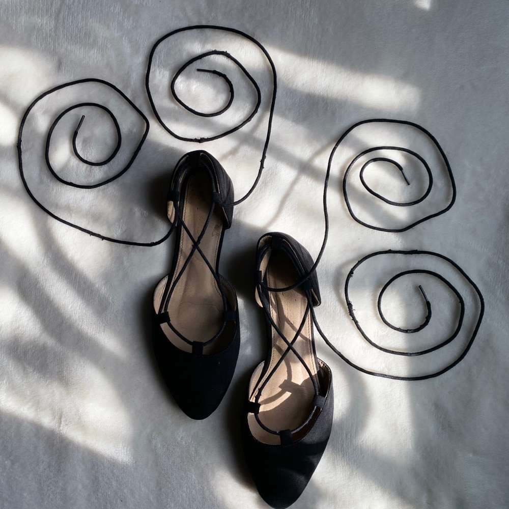 Black flats